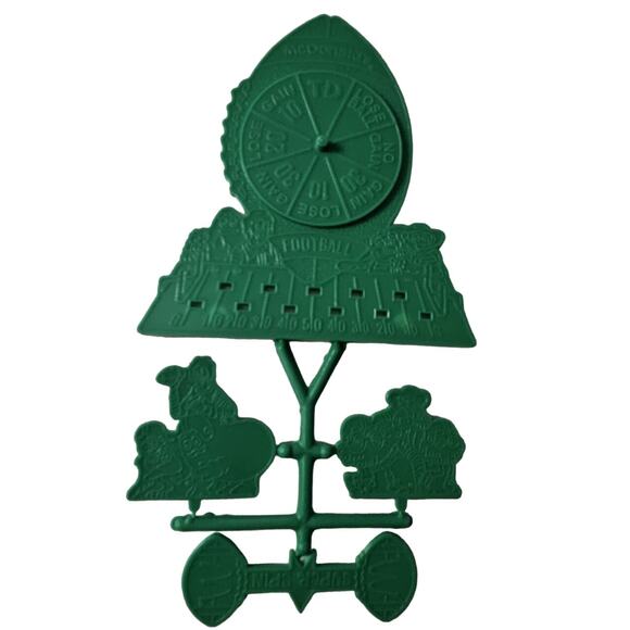 1986 McDonalds Football Super Spin Game - Picture 1 of 2